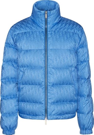 dior puffer jacket navy|Men's Blue Puffer & Down Jackets .